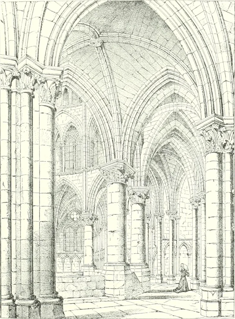 An illustration from A dictionary of architecture and building : biographical, historical, and descriptive, 1902, leaf 444