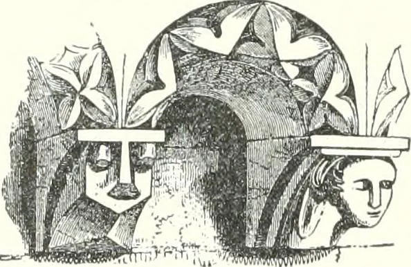 An illustration from A dictionary of architecture and building : biographical, historical, and descriptive, 1902, leaf 467
