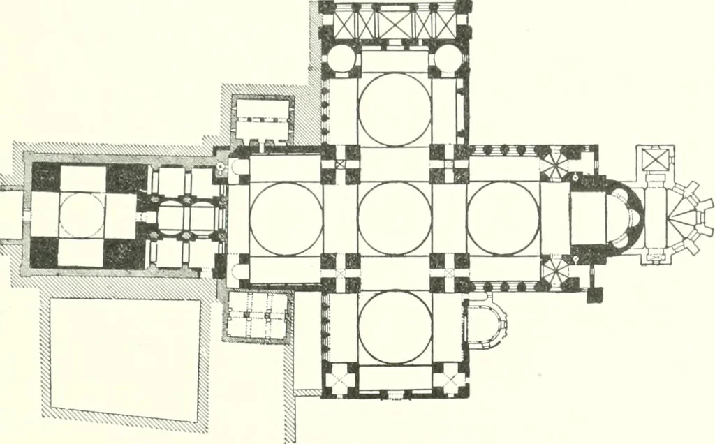 An illustration from A dictionary of architecture and building : biographical, historical, and descriptive, 1902, leaf 468
