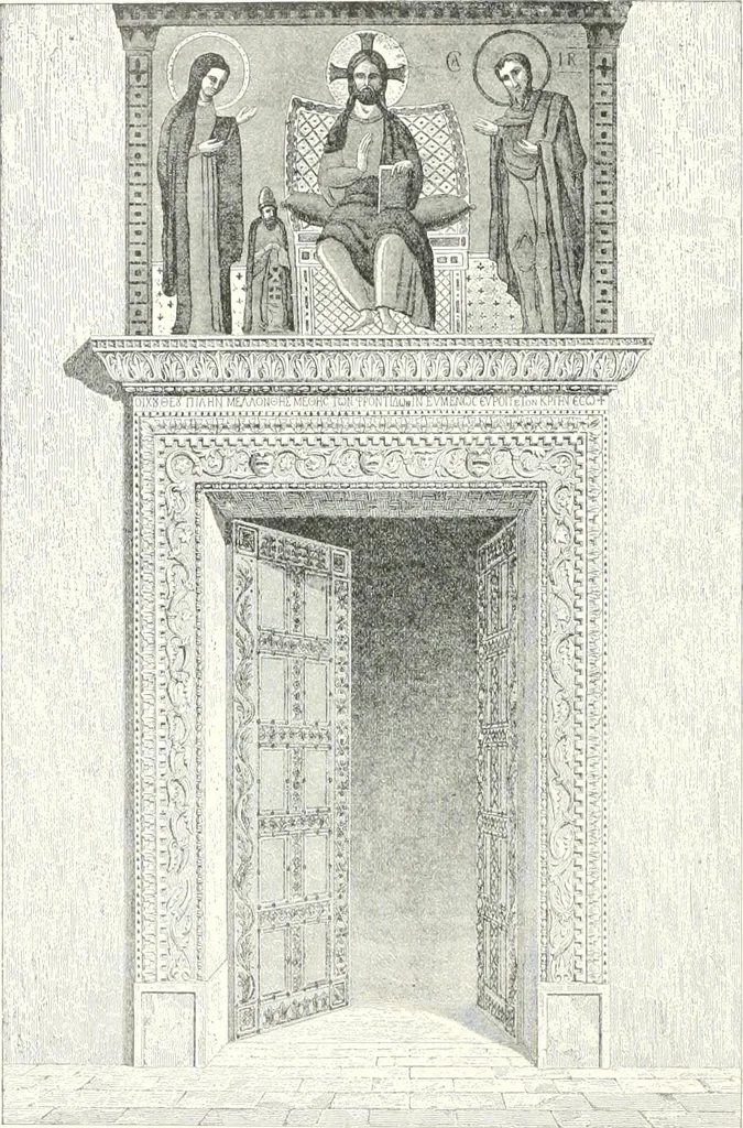 An illustration from A dictionary of architecture and building : biographical, historical, and descriptive, 1902, leaf 473