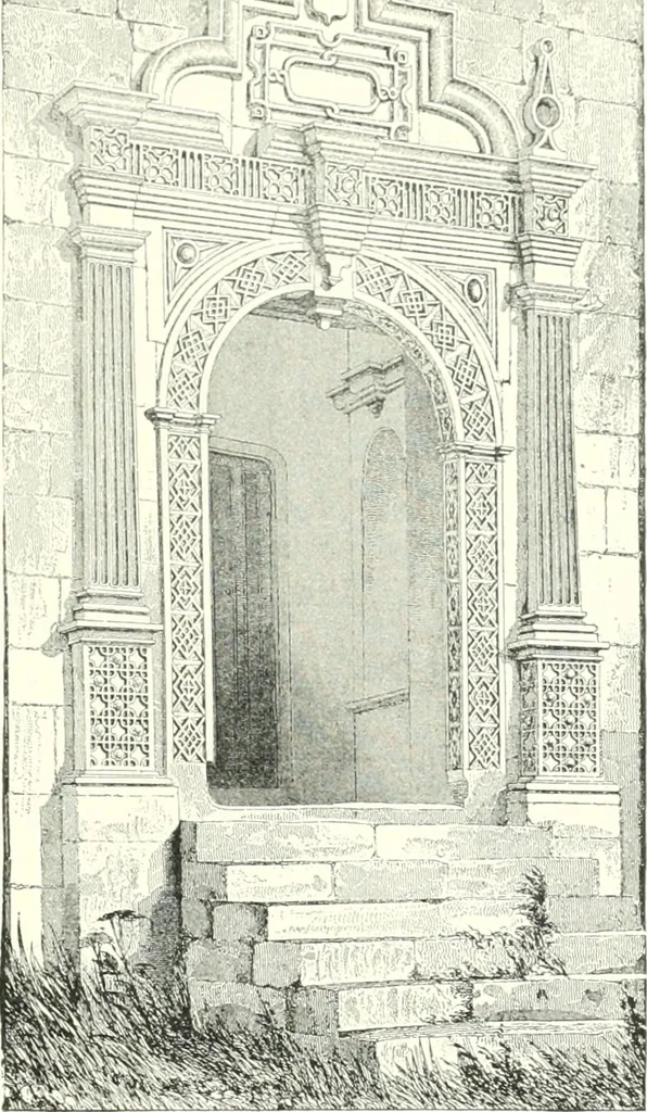 An illustration from A dictionary of architecture and building : biographical, historical, and descriptive, 1902, leaf 518