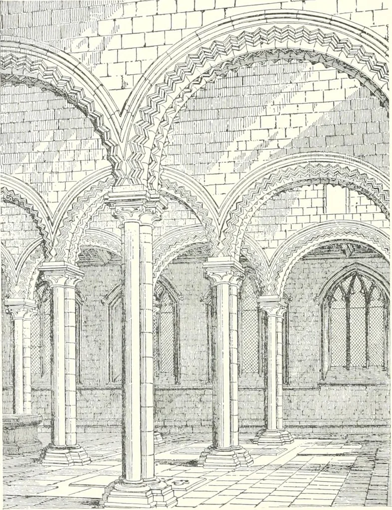 An illustration from A dictionary of architecture and building : biographical, historical, and descriptive, 1902, leaf 527