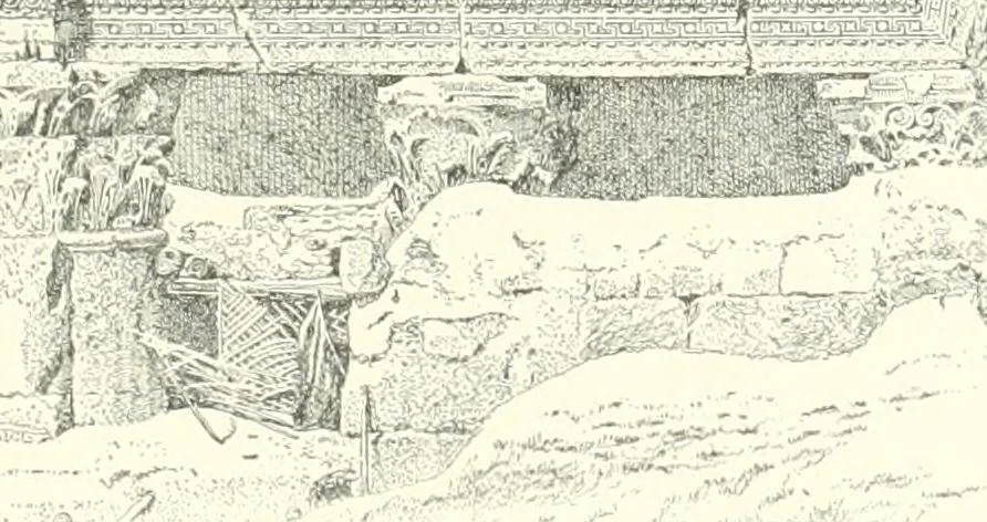 An illustration from A dictionary of architecture and building : biographical, historical, and descriptive, 1902, leaf 548