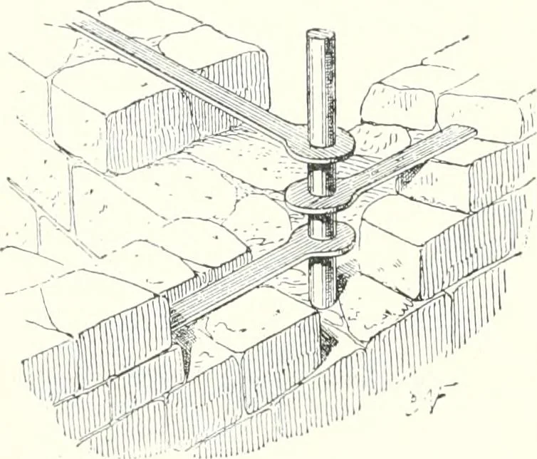 An illustration from A dictionary of architecture and building : biographical, historical, and descriptive, 1902, leaf 55