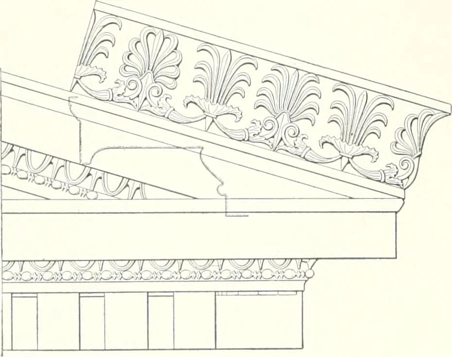 An illustration from A dictionary of architecture and building : biographical, historical, and descriptive, 1902, leaf 61
