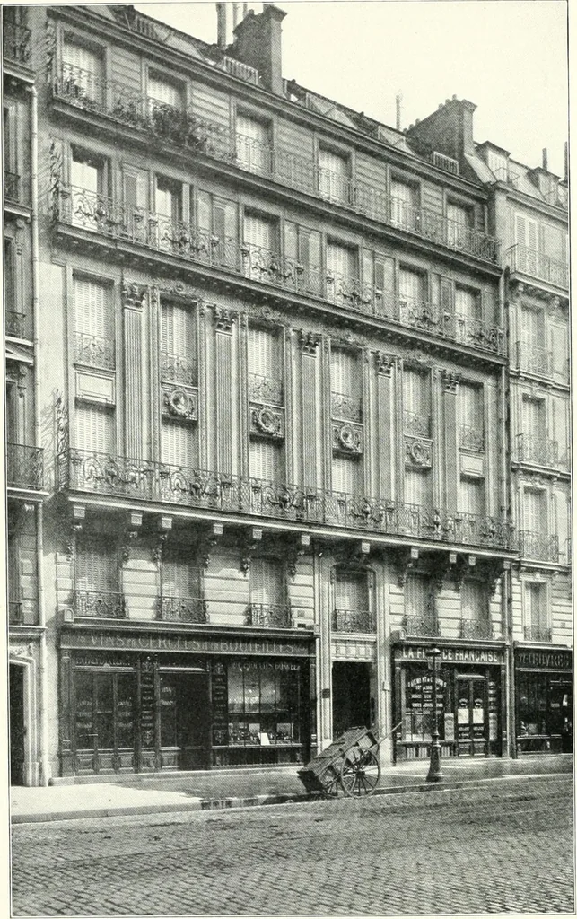 An illustration from A dictionary of architecture and building : biographical, historical, and descriptive, 1902, leaf 63