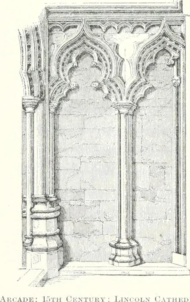 An illustration from A dictionary of architecture and building : biographical, historical, and descriptive, 1902, leaf 75