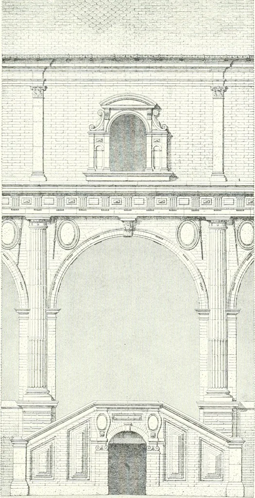 An illustration from A dictionary of architecture and building : biographical, historical, and descriptive, 1902, leaf 76