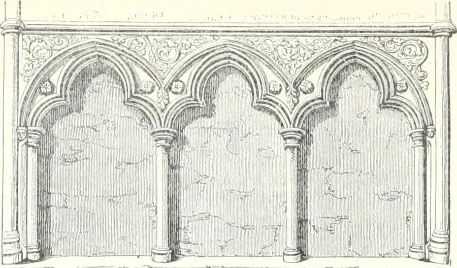 An illustration from A dictionary of architecture and building : biographical, historical, and descriptive, 1902, leaf 77