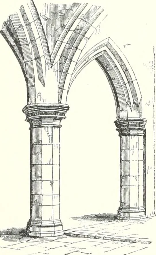 An illustration from A dictionary of architecture and building : biographical, historical, and descriptive, 1902, leaf 77