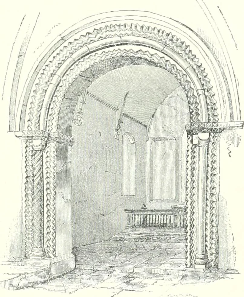 An illustration from A dictionary of architecture and building : biographical, historical, and descriptive, 1902, leaf 82