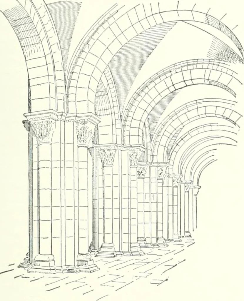 An illustration from A dictionary of architecture and building : biographical, historical, and descriptive, 1902, leaf 86