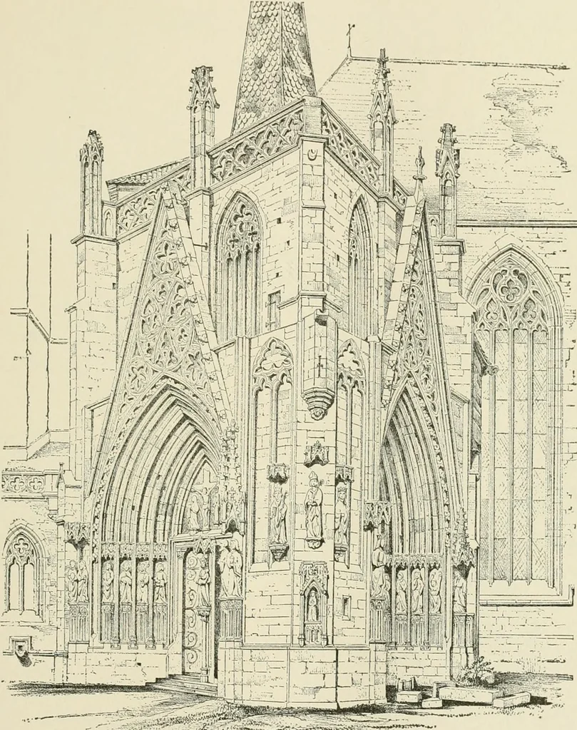 An illustration from A dictionary of architecture and building : biographical, historical, and descriptive, 1902, leaf 111