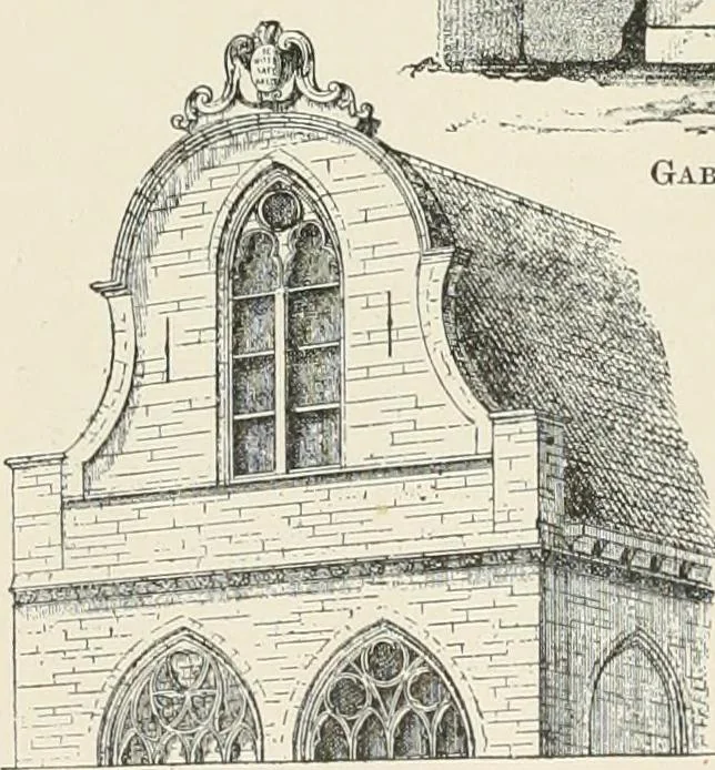 An illustration from A dictionary of architecture and building : biographical, historical, and descriptive, 1902, leaf 112