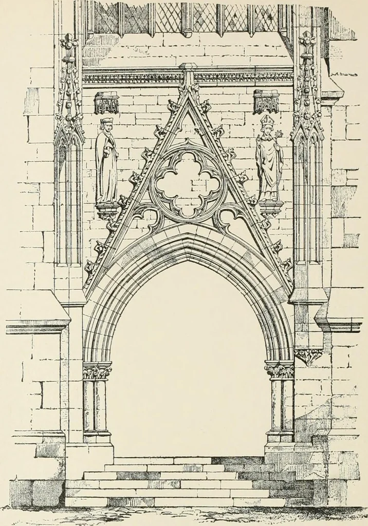 An illustration from A dictionary of architecture and building : biographical, historical, and descriptive, 1902, leaf 112