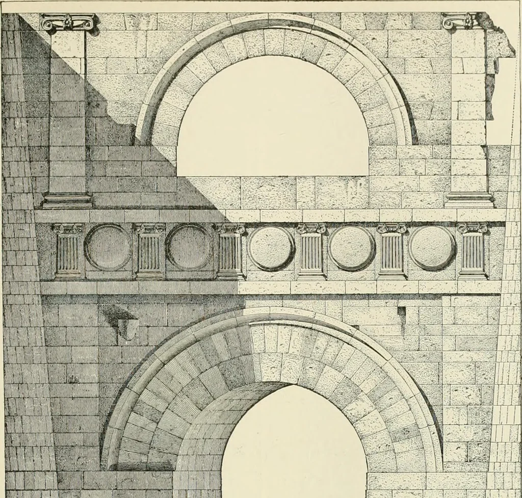 An illustration from A dictionary of architecture and building : biographical, historical, and descriptive, 1902, leaf 127