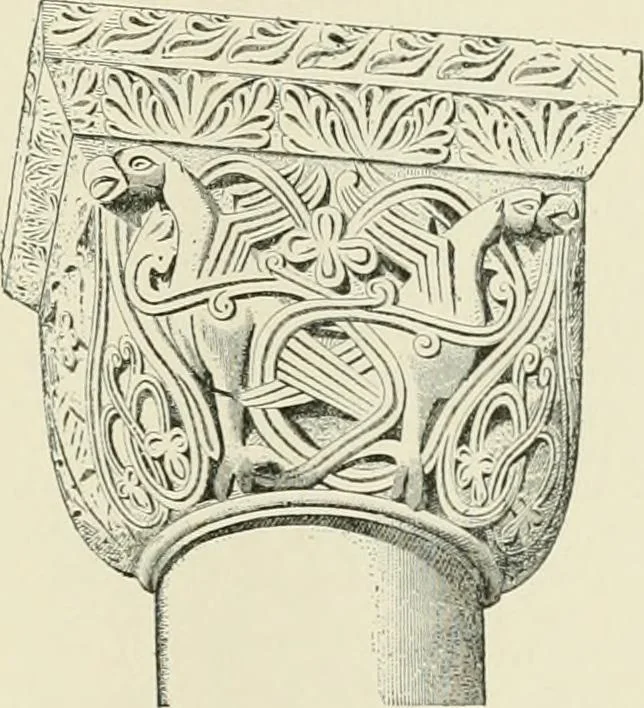 An illustration from A dictionary of architecture and building : biographical, historical, and descriptive, 1902, leaf 129