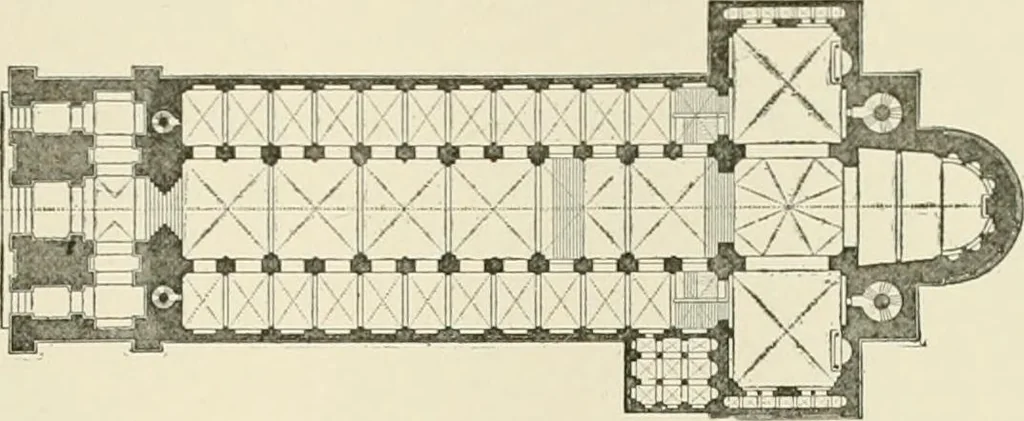 An illustration from A dictionary of architecture and building : biographical, historical, and descriptive, 1902, leaf 131