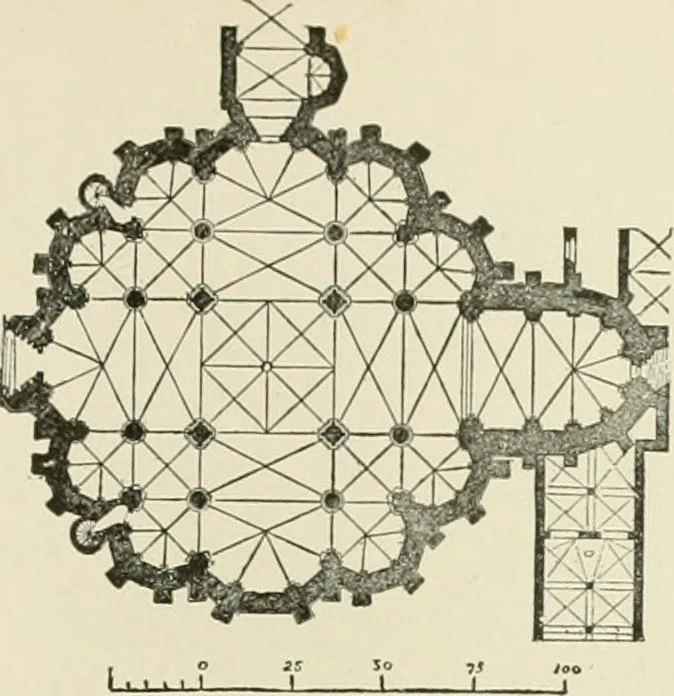 An illustration from A dictionary of architecture and building : biographical, historical, and descriptive, 1902, leaf 135