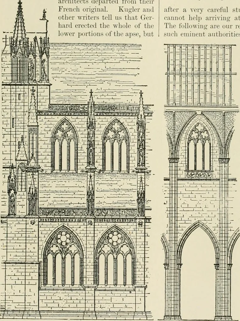 An illustration from A dictionary of architecture and building : biographical, historical, and descriptive, 1902, leaf 135