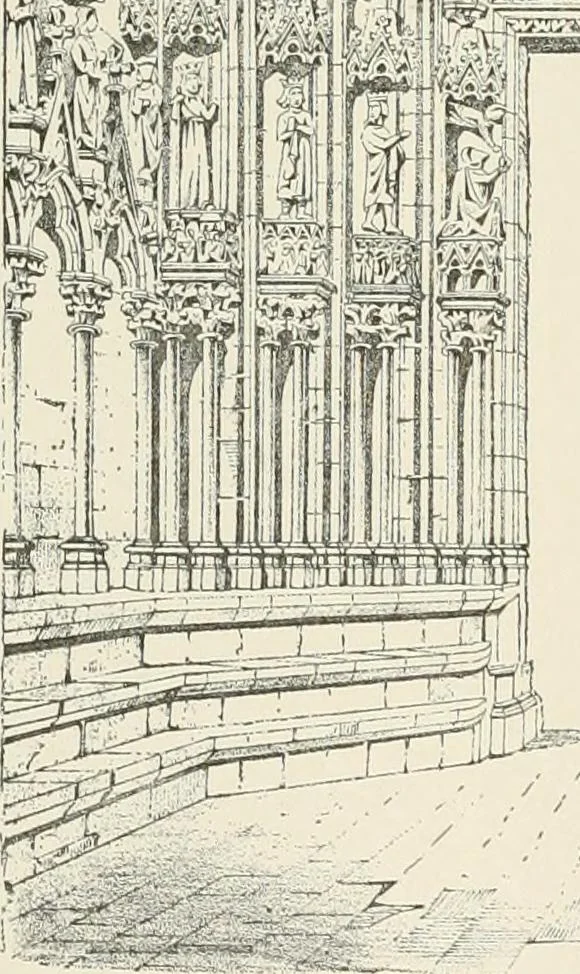An illustration from A dictionary of architecture and building : biographical, historical, and descriptive, 1902, leaf 136