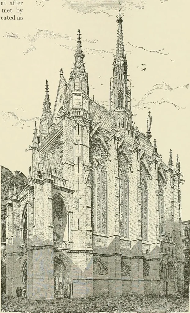An illustration from A dictionary of architecture and building : biographical, historical, and descriptive, 1902, leaf 175