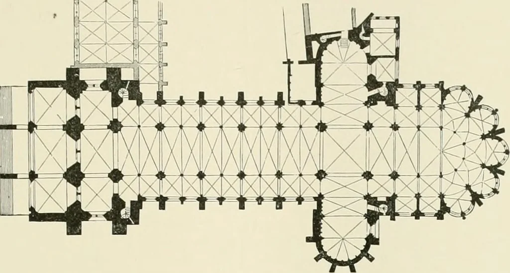 An illustration from A dictionary of architecture and building : biographical, historical, and descriptive, 1902, leaf 177