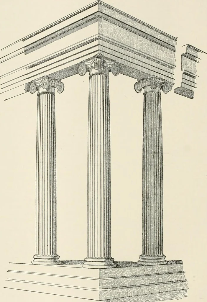 An illustration from A dictionary of architecture and building : biographical, historical, and descriptive, 1902, leaf 188