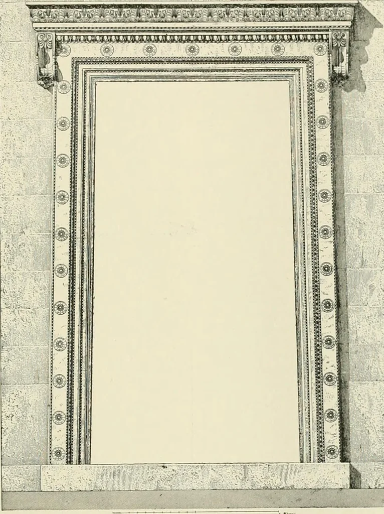 An illustration from A dictionary of architecture and building : biographical, historical, and descriptive, 1902, leaf 189