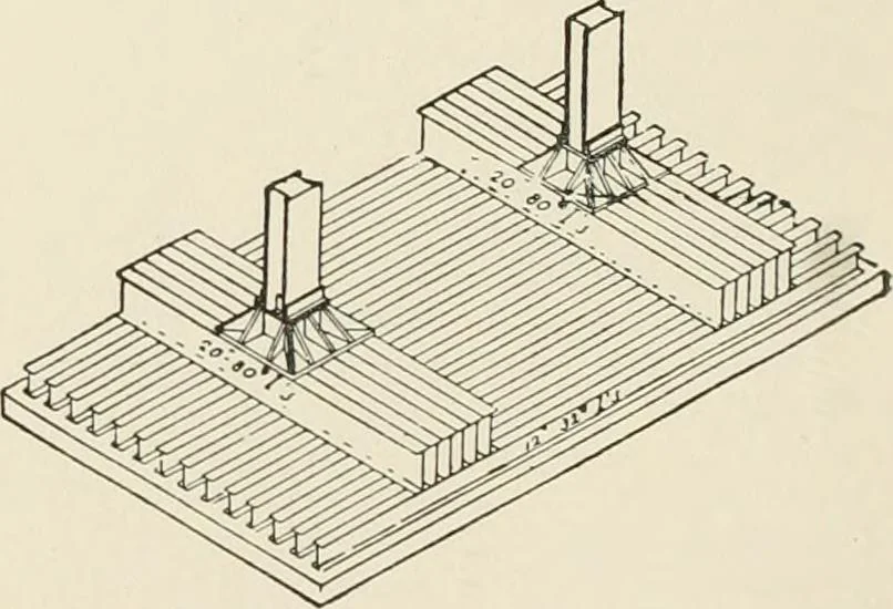 An illustration from A dictionary of architecture and building : biographical, historical, and descriptive, 1902, leaf 204