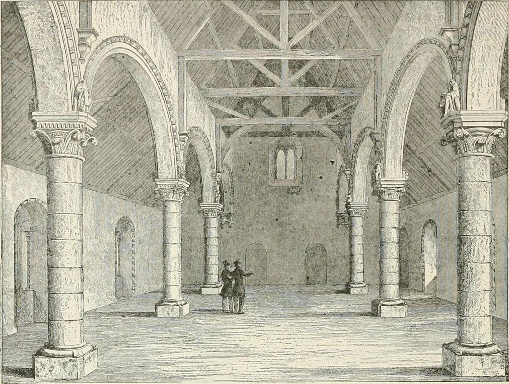 An illustration from A dictionary of architecture and building : biographical, historical, and descriptive, 1902, leaf 220