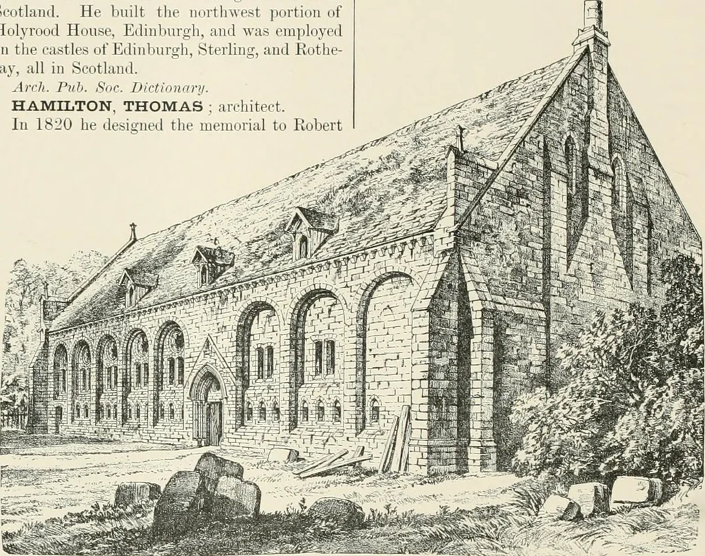 An illustration from A dictionary of architecture and building : biographical, historical, and descriptive, 1902, leaf 224