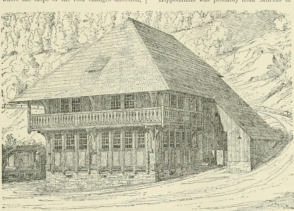 An illustration from A dictionary of architecture and building : biographical, historical, and descriptive, 1902, leaf 241