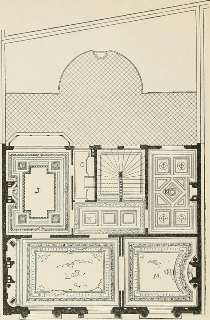 An illustration from A dictionary of architecture and building : biographical, historical, and descriptive, 1902, leaf 258