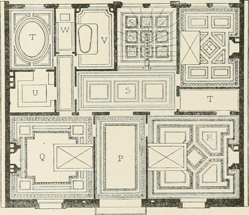 An illustration from A dictionary of architecture and building : biographical, historical, and descriptive, 1902, leaf 258