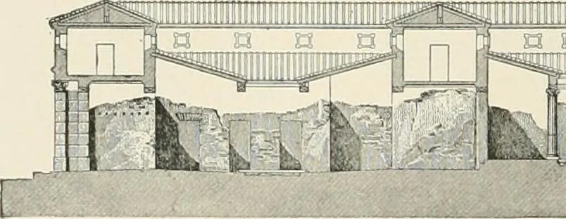 An illustration from A dictionary of architecture and building : biographical, historical, and descriptive, 1902, leaf 262