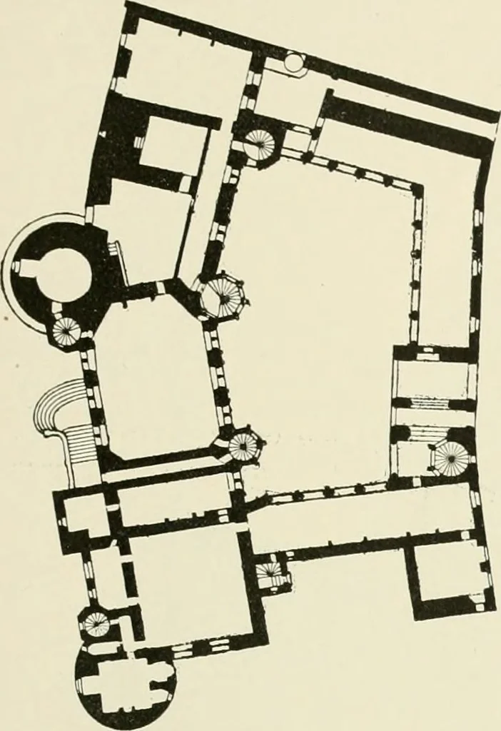 An illustration from A dictionary of architecture and building : biographical, historical, and descriptive, 1902, leaf 265