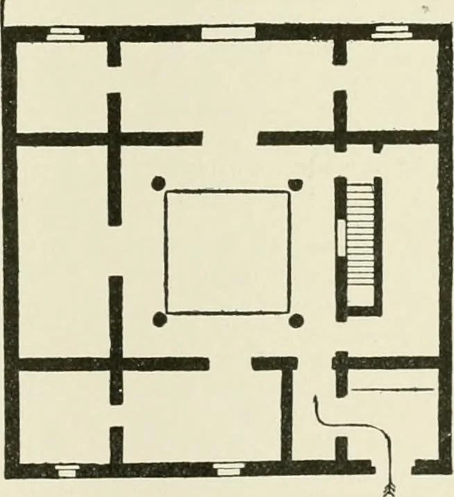 An illustration from A dictionary of architecture and building : biographical, historical, and descriptive, 1902, leaf 265