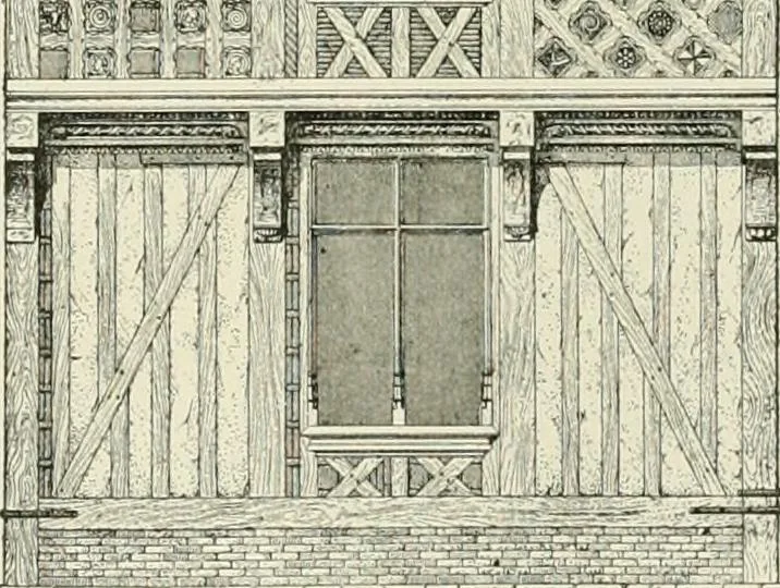 An illustration from A dictionary of architecture and building : biographical, historical, and descriptive, 1902, leaf 267