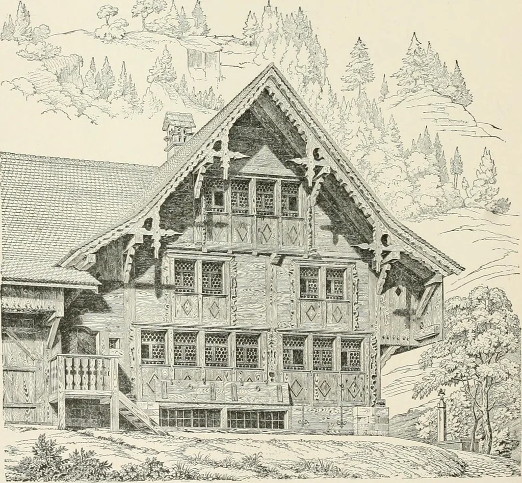 An illustration from A dictionary of architecture and building : biographical, historical, and descriptive, 1902, leaf 268