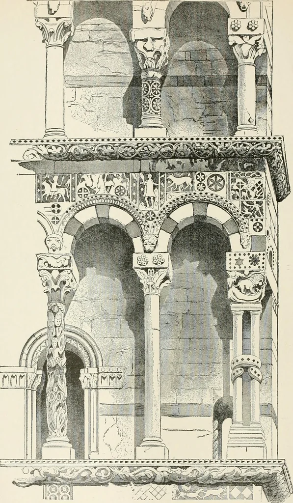An illustration from A dictionary of architecture and building : biographical, historical, and descriptive, 1902, leaf 294