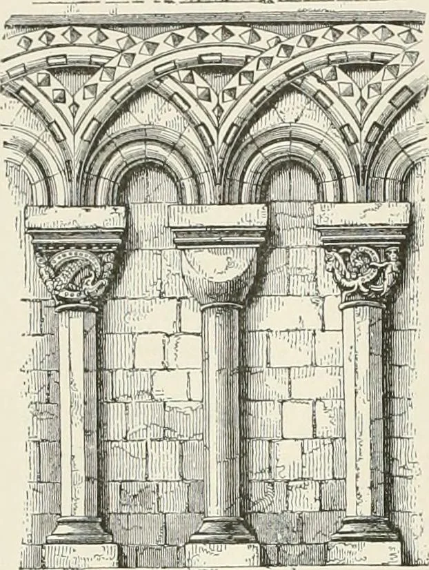 An illustration from A dictionary of architecture and building : biographical, historical, and descriptive, 1902, leaf 298