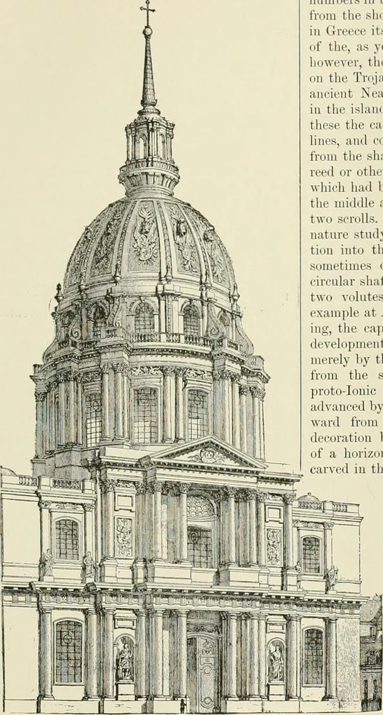 An illustration from A dictionary of architecture and building : biographical, historical, and descriptive, 1902, leaf 299