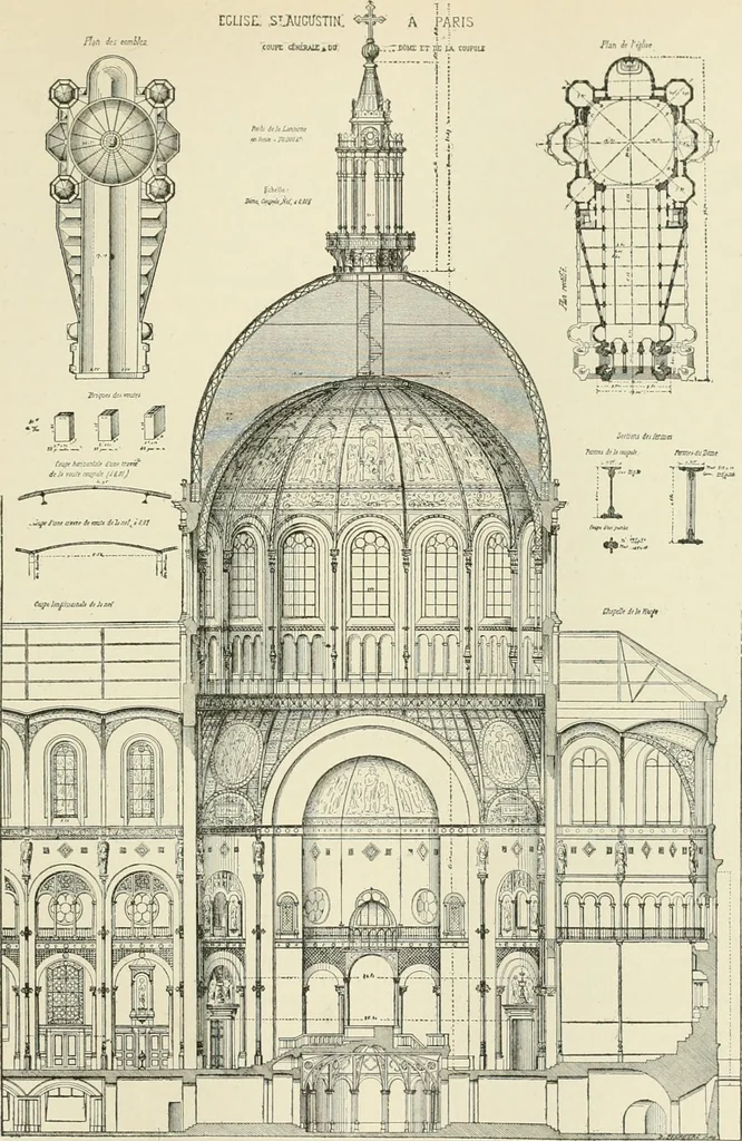 An illustration from A dictionary of architecture and building : biographical, historical, and descriptive, 1902, leaf 309