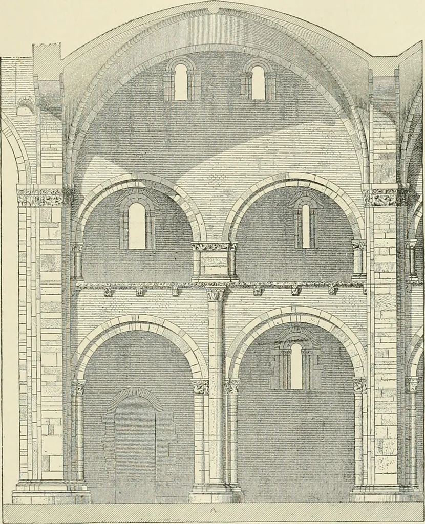 An illustration from A dictionary of architecture and building : biographical, historical, and descriptive, 1902, leaf 323