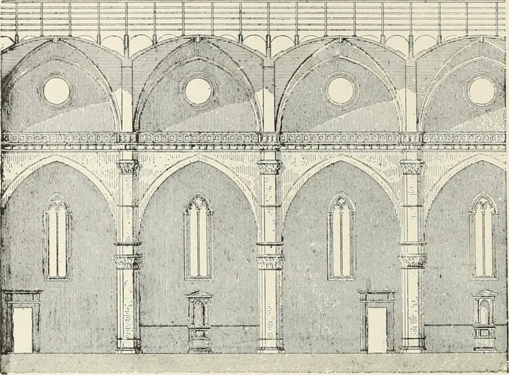 An illustration from A dictionary of architecture and building : biographical, historical, and descriptive, 1902, leaf 342