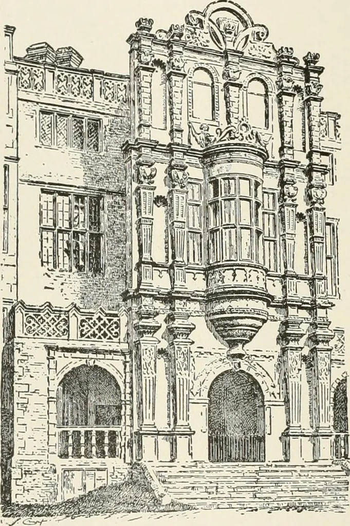 An illustration from A dictionary of architecture and building : biographical, historical, and descriptive, 1902, leaf 370