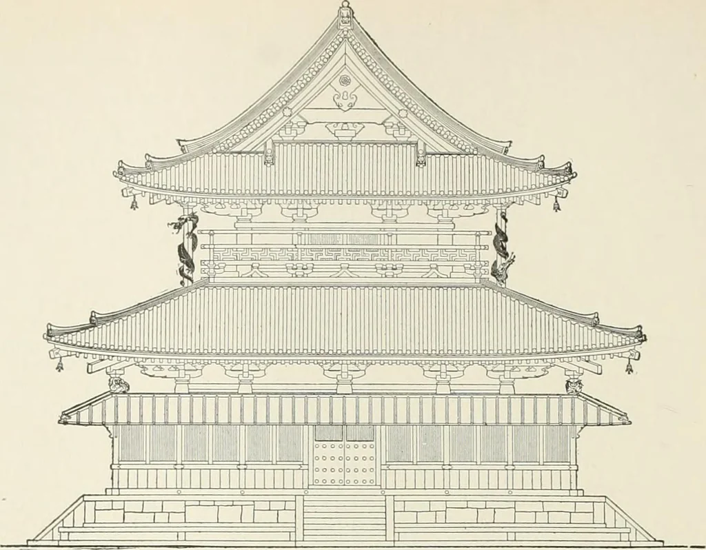 An illustration from A dictionary of architecture and building : biographical, historical, and descriptive, 1902, leaf 382