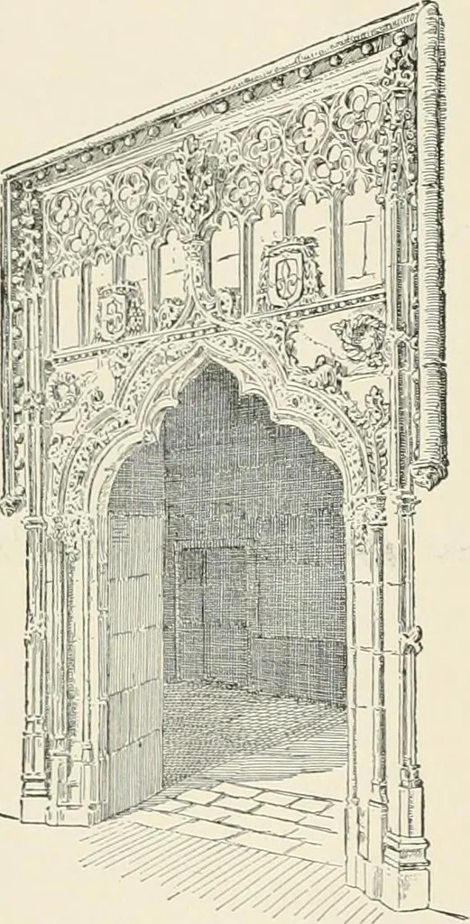 An illustration from A dictionary of architecture and building : biographical, historical, and descriptive, 1902, leaf 410