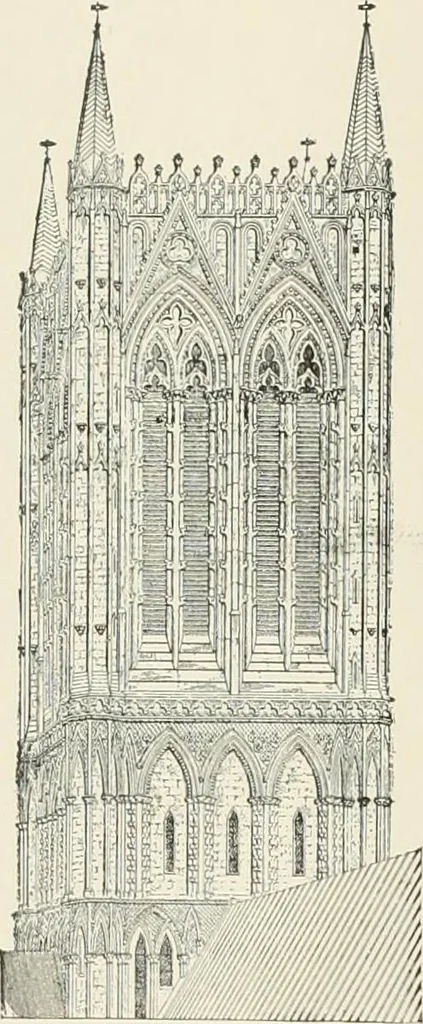 An illustration from A dictionary of architecture and building : biographical, historical, and descriptive, 1902, leaf 416